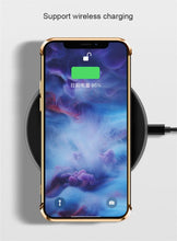 Load image into Gallery viewer, Luxury Shockproof Soft Case For iPhone 13 12 11 Pro Max XS XR X R 8 7 Plus iPhone12 12Pro iPhone11 Marble Texture Covers Luxury Love Phone Case Cute Side Small Heart Pattern Soft Shockproof Full Lens Case for iPhone
