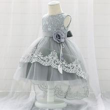 Load image into Gallery viewer, New Baby Lace Gown Clothes Embroidered Tail Princess Unique Dress Perfect Gift For Girls