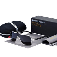 Load image into Gallery viewer, Brand Designer Driving Sunglasses for Men Polarized Sunglasses Men in Aviation Retro Design With High Quality Full Metal Frame and UV400 Protection