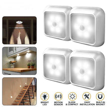 Load image into Gallery viewer, STEVVEX Wireless LED Pair Lamps with Motion sensor night lights lamp bedroom water closet Cabinet Corridor Stairwell Entrance battery lights