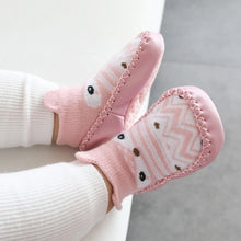 Load image into Gallery viewer, Modern Elegant Baby Girls & Boys Autumn Winter Cotton Soft Sole Cartoon Shoes Socks For Baby Kids
