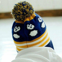 Load image into Gallery viewer, Modern New Baby Boys and Girls Winter Warm Knitted Crochet Ear flap Beanie Wool Cute Penguin Cap For Kids