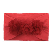 Load image into Gallery viewer, Lace Flower Baby Headbands For Girls Elastic Head Wraps Head Band Hair Accessories Bow For Girls Kids