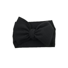 Load image into Gallery viewer, Baby Girls Headband Toddler Big Bow Hairband Cute Solid Stretch Turban For Baby Girls