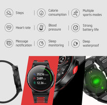 Load image into Gallery viewer, New Proffesional Smart Watch With IP68 Waterproof Protection Sport Men Women Bluetooth Smartwatch Fitness Tracker Heart Rate Monitor For Android IOS