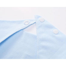 Load image into Gallery viewer, Elastic headscarf double layer cotton baby caps hats with baby bibs set for newborn infant Candy Color