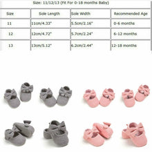 Load image into Gallery viewer, Baby Newborn Infant First Walker Leather Soft Sole Princess Bowknot Shoes Elegant Style Perfect Gift For Baby Girl