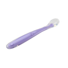 Load image into Gallery viewer, Baby Soft Silicone Spoon Color Temperature Sensing Spoon Children Food For Baby Boys Or Girls Feeding Tools