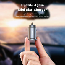 Load image into Gallery viewer, Mini Quick Charge 3.0 USB Car Charger Dual USB Fast Charger 3.1A Cellphone Universal Mobile Phone Charger