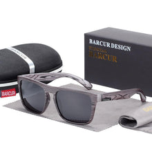 Load image into Gallery viewer, Luxury Polarized Imitation Wood Sunglasses for Men and Women Retro Sunglasses Fashion Retro Style Oculos de sol