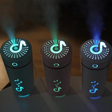 Load image into Gallery viewer, New USB Portable Mini Air Humidifier 200 ML Ultrasonic Essential Oil Diffuser For Home Bedroom Office Car With 7 Color Lights