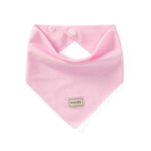 Load image into Gallery viewer, Cute Kids Hat with Bibs Candy Solid Colors for Boys and Girls Beanies Hats Cotton new Born Baby caps & Bibs