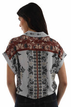 Load image into Gallery viewer, Honey Creek Tie Front - Women's Western Blouse