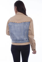 Load image into Gallery viewer, Honey Creek Two Tone - Women's Jean Jacket