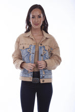 Load image into Gallery viewer, Honey Creek Two Tone - Women's Jean Jacket