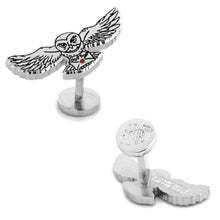 Load image into Gallery viewer, Harry Potter Hedwig Owl Cufflinks