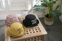 Load image into Gallery viewer, Children Summer Hat Double Sided Sun Caps For Boys And Girls Letter Printing Fisherman In Modern New Design