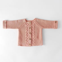 Load image into Gallery viewer, Modern Cotton Baby Girl Cardigan Clothes With knitted Outerwear & Coats for Infant Boys and Girls Romper Winter Jumpsuit