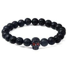 Load image into Gallery viewer, Modern Leopard Tiger Eye Lion Head Elegant Bracelet Owl Buddha Bead Luxury Bracelets Bangles Skull Charm Natural Stone Bracelet Yoga Jewelry For Men And Women