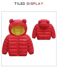 Load image into Gallery viewer, Infant Jacket 2020 Autumn Winter Baby Girls Jacket For Baby Coat Kids Warm Hooded Outerwear For Baby Boys Clothes Newborn Jacket