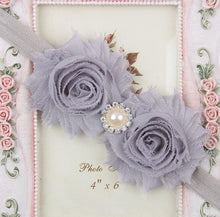 Load image into Gallery viewer, Handmade Flower Newborn Headwear Head Wrap Band Hairband Gift Toddlers For Baby Girls