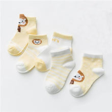 Load image into Gallery viewer, 5 Pairs Infant Mesh Thin Cotton Socks For Newborn Baby Girls And Boy Clothes Accessories