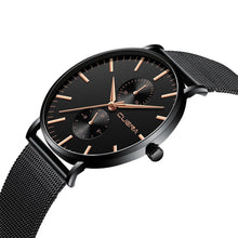Load image into Gallery viewer, Luxury Unisex Classic Casual Metal Watch Stain Steall Watch Waterproof Watch In Elegant Luxury Modern Style
