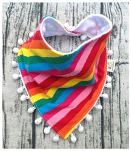 Load image into Gallery viewer, Baby Bibs Cotton Lace Tassel Double Slobber Cartoon Triangle Waterproof Infants Towel Burp Cloths Children Self Feeding Care Bib for Kids