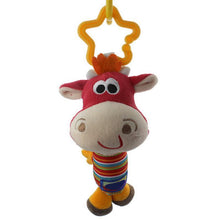 Load image into Gallery viewer, Colorful Baby Kids Rattle Toys Cartoon Animal Plush Hand Bell Baby Stroller Crib Hanging Rattles For Infant Baby Toys
