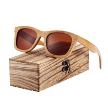 Load image into Gallery viewer, Handmade Bamboo Wood Luxury Retro Men and Women Polarized Sunglasses Beach Wooden Glasses Oculos de sol With UV400 Protection l
