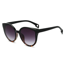 Load image into Gallery viewer, Luxury Modern Elegant Lady Sunglasses WIth Cat Eye Women Eyewear Plastic Frame Clear Lens With UV400 Protection