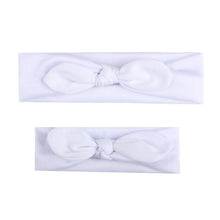 Load image into Gallery viewer, Mother & Baby Hair Bands Kids Headband Parent-kid Rabbit Ear Knot Headwear Turbans Hair Accessories Set