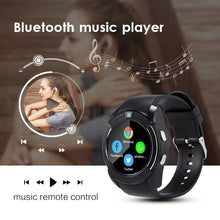 Load image into Gallery viewer, Famous Sport Men Smart Watch WIth SIM card For Android and IOS sistems With Camera Rounded Answer Call Dial Call Smartwatch and Heart Rate Fitness Tracker