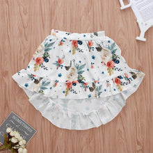 Load image into Gallery viewer, Stilish 2Pcs Baby Girl Toddler Dress For Baby Girl with Ruffle Tops Floral Dress Set In Modern Flower Interetsing Design For Girls Kids