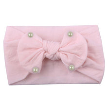 Load image into Gallery viewer, Modern Baby Headband Turban Flower Bow Newborn Baby Girl Headbands Elastic hairband For Girls Baby