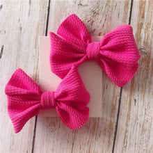Load image into Gallery viewer, Modern Handmade Bow Clasp For Baby Girl Hair Accessories Hair Bow Clips hairbows for Toddlers