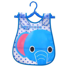 Load image into Gallery viewer, Adjustable Baby Bibs Waterproof Lunch Feeding Bibs Baby Cartoon Feeding Cloth Children Baby Bib for Kids