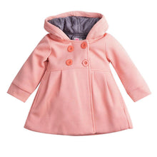 Load image into Gallery viewer, NEW 2020 Modern Toddler Baby Girls Warm Fall Coat Hooded Newborn Infant Girls Cute Princess Jacket Long Sleeve In Elegant Design