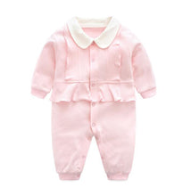 Load image into Gallery viewer, Modern Printed Jumpsuits Gentleman Autumn Long Sleeves Rompers Cotton Baby Clothes for Boys and Girls Outfits Style