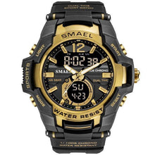 Load image into Gallery viewer, New Modern Luxury Sport Watch For Men Fashion Casual Alarm Clock 50M Waterproof In Military Chrono Dual Display Style Wristwatches Relogio Masculino