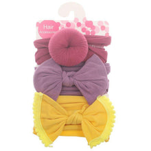 Load image into Gallery viewer, Nylon Baby Headband Bow Headbands For Cute Kids Girls Hair Girls Turban Hairband Children Bow