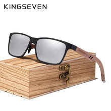 Load image into Gallery viewer, Luxury Bamboo Wood Design Polarized Elegant High Quality Men Sunglasses Mirror Lens Handmade Fashion UV400 Eyewear Accessories