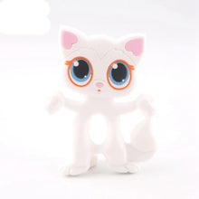 Load image into Gallery viewer, Silicone Teethers Food Grade Tiny Rod Teething Baby Shower Gifts Cartoon Animals Teether Let's Make 1pc