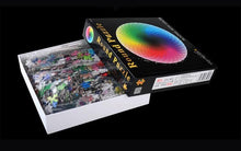 Load image into Gallery viewer, 1000PCS/SETColorful Rainbow Round Geometrical Photo Planet Puzzle Adult Kids Educational Toy Puzzle