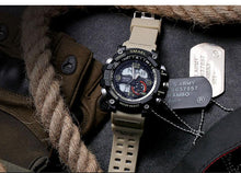 Load image into Gallery viewer, NEW Sport Analog-Digital Watch For Men and Woman Waterresistant 50M Professional Waterproof Quartz Large Dial Military Wristwatches With Night Mode
