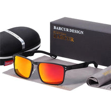 Load image into Gallery viewer, Trending Styles Aluminium Magnesium Square Men Luxury Sport Sunglasses Polarized Sunglasses for Men With UV400 Eyewear Protection Oculus de sol