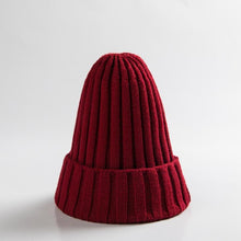 Load image into Gallery viewer, Modern Luxury Solid Baby Boy Girl Autumn Winter Beanie Warm Cap For Kids In Elegant Design
