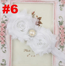Load image into Gallery viewer, Handmade Flower Newborn Headwear Head Wrap Band Hairband Gift Toddlers For Baby Girls