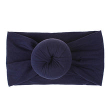 Load image into Gallery viewer, Newborn Infant Kids Girls Nylon Bow Hairband Headband Stretch Turban Knot For Bay Girls