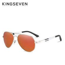 Load image into Gallery viewer, Aviation Luxury Aluminum Magnesium Gold Fashion Polarized Lens Sunglasses Men/Women Driving Mirror Sunglasses Military Style